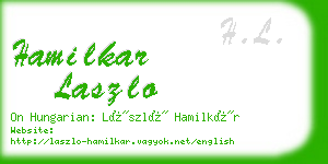 hamilkar laszlo business card